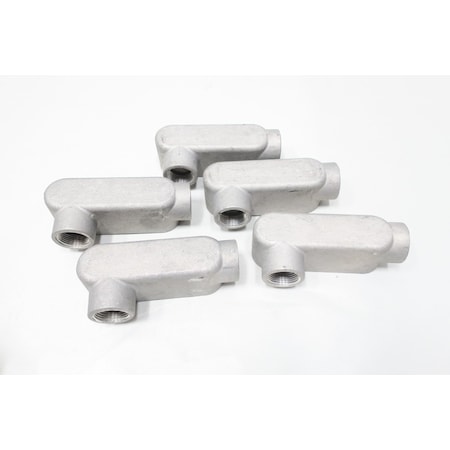 Appleton Electric UNILET FM9 ALUMINUM LL 1IN CONDUIT OUTLET BODIES AND Box, 5PK APP LL39